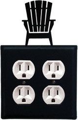 Adirondack - Double Outlet Cover